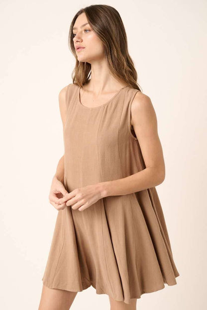 GODET DETAIL WIDE LEG ROMPER