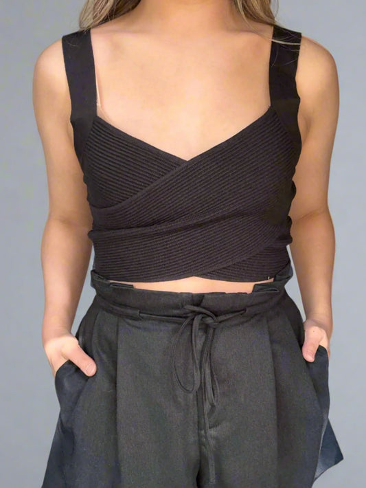 Knitted Cropped Top