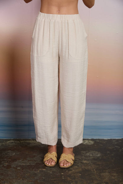 TEXTURED LOUNGE PANT AND TOP SET