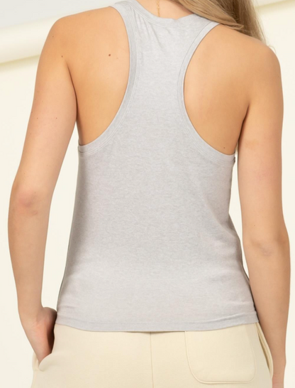 Scoop-neck Tank Top